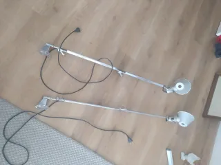 2 Lámparas Artemide Tolomeo Pared Originales