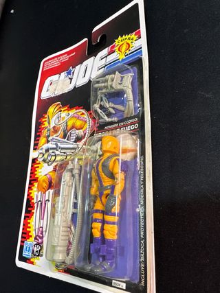 Figura G.I. Joe Vibora de Fuego Vintage