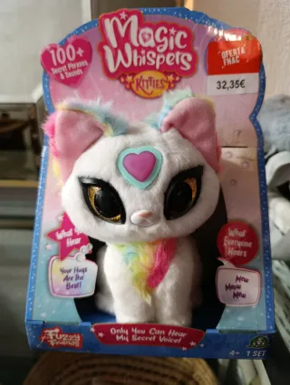 Peluche Magic Whispers Kitties Gato Hablador