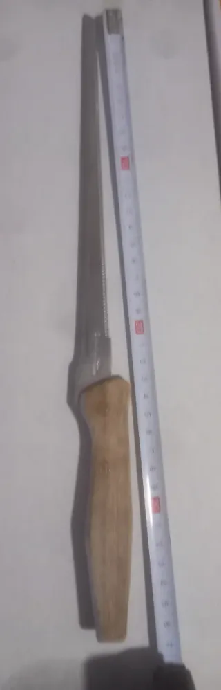 Cuchillo Jamonero Rowel Inox Vanadio