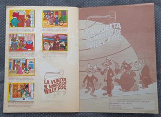 Álbum "La vuelta al mundo de Willy Fog"