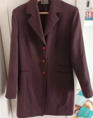 Abrigo YBOO Retro Vintage Morado Talla M