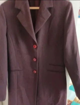 Abrigo YBOO Retro Vintage Morado Talla M