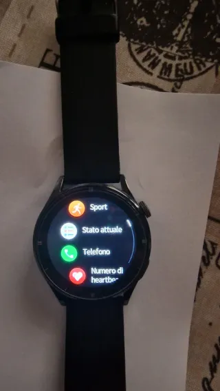Smartwatch Full Touch Nero