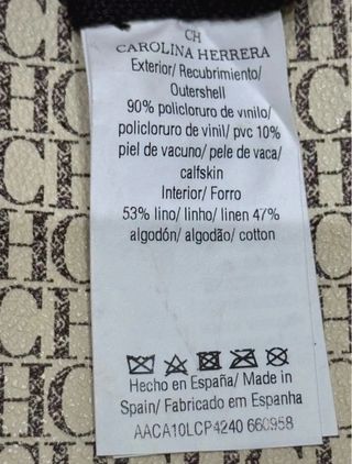 Bolsa CH Inro lona Caracas | Original | Como nueva