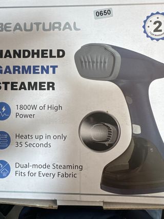 BEAUTURAL Vertical Steam Iron, Folding Clothes Iro