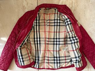 Giubbotto Burberry Brit donna rosso