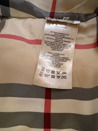 Giubbotto Burberry Brit donna rosso