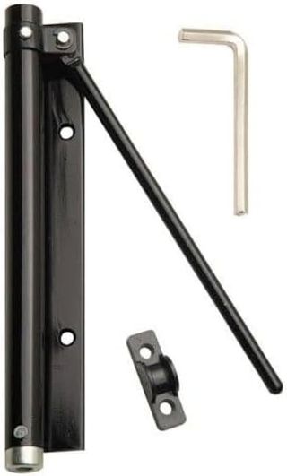 Muelle Puerta Wolfpack Aluminio Anodizado Plateado