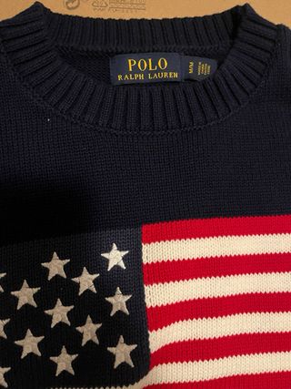 Jersey Polo Ralph Lauren Bandera Americana Talla M