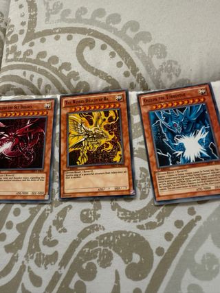 Los 3 Dioses Egipcios Yugioh