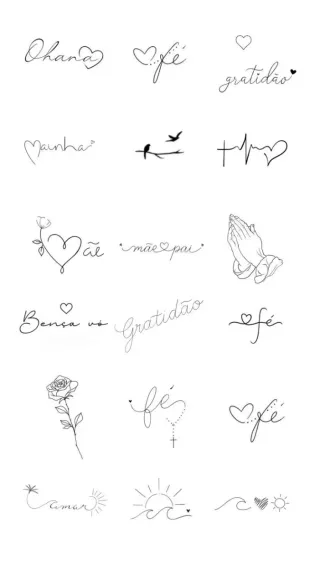 Tatuadora en las  Linea fina y tatuajes pequeños