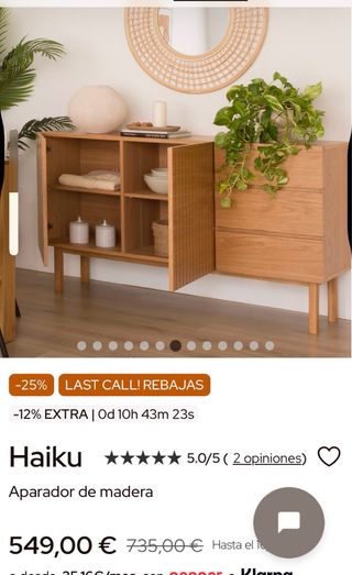 Aparador Banak Roble Diseño Moderno