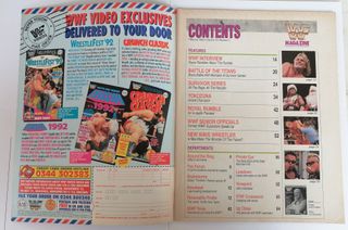 WWF WWE Magazine wrestling vintage febbraio 1993