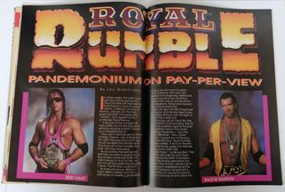 WWF WWE Magazine wrestling vintage febbraio 1993