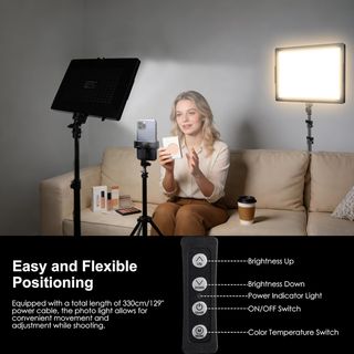 Kit Luces LED Foco Foto Video Estudio