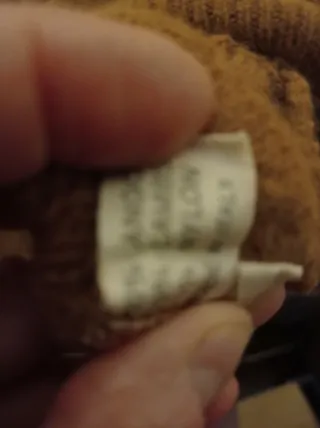 Maglione collo alto color cachi taglia 44