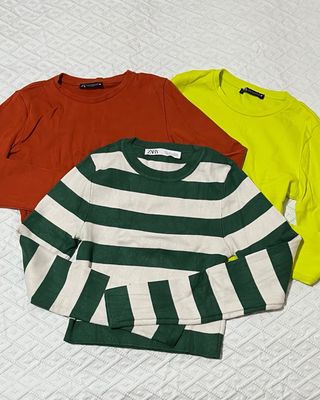 Camiseta de Manga Larga de Zara