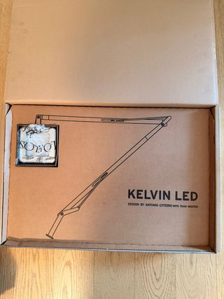 Lampada Flos Kelvin Edge Base Cromo