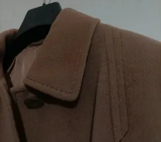 Cappotto Cammello Vintage Pura Lana Vergine