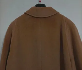 Cappotto Cammello Vintage Pura Lana Vergine
