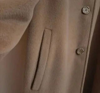 Cappotto Cammello Vintage Pura Lana Vergine