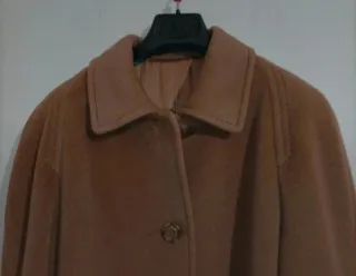 Cappotto Cammello Vintage Pura Lana Vergine