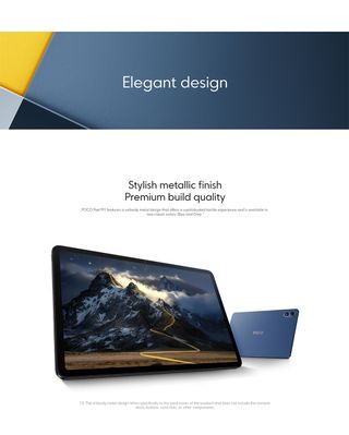 POCO PAD M1 Wifi 8GB 256GB Tablet