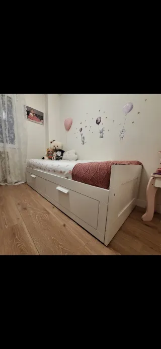 Estructura Diván BRIMNES IKEA Blanca