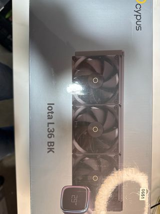 Iota L36 BK CPU Liquid Cooler with Digital Display