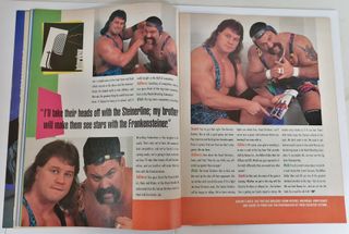 WWF WWE Magazine wrestling vintage aprile 1993