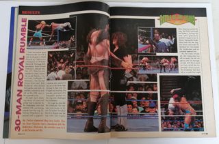 WWF WWE Magazine wrestling vintage aprile 1993