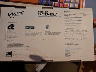 Alimentatore Arctic Fusion 550-EU 550W
