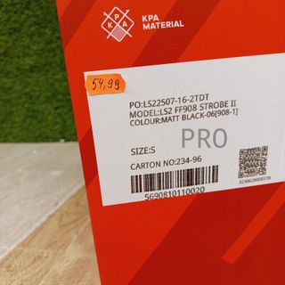 Casco Modular Negro - Strobe II - LS2