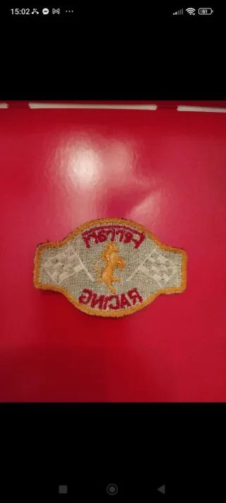 Toppa Patch Ferrari Racing Vintage