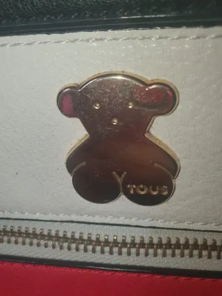 Bolso Tous Negro, Blanco, Rojo y Azul