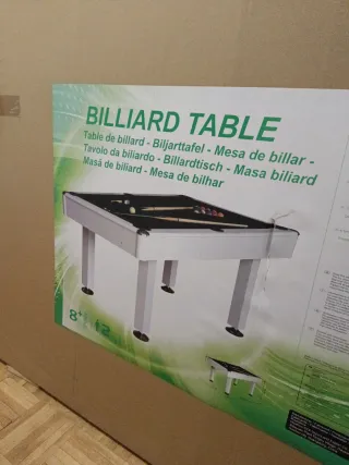 Mesa de billar nueva