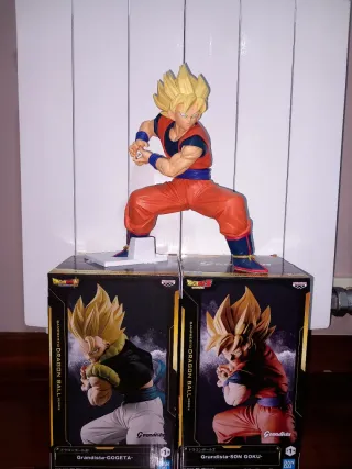 Figuras Dragon Ball Z Goku y Gogeta Banpresto
