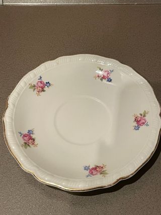 Tazza e piattino vintage Cecoslovacchia