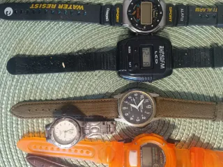 Lote de 8 relojes, todos funcionan
