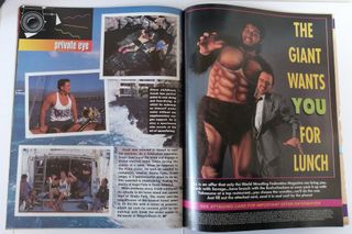 WWF WWE Magazine wrestling vintage maggio 1993