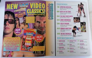 WWF WWE Magazine wrestling vintage maggio 1993