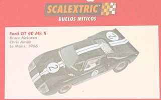 Coche de slot Scalextric-Altaya Ford GT 40