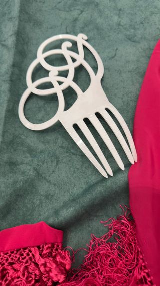 Traje Flamenca Hecho a Mano + Complementos