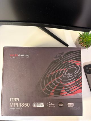 Mars Gaming Fuente de Alimentación MPIII850W 850W