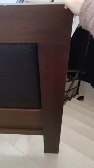 Habitación Matrimonio Madera Maciza Cama de 1'50m