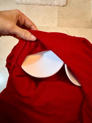 Vestido largo SHEIN rojo - Talla S