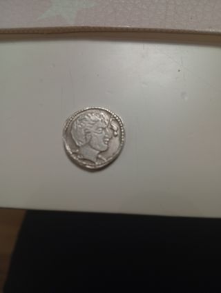 Moneda Antigua Griega Plata