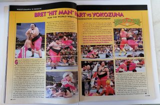 WWF WWE Magazine wrestling vintage giugno 1993