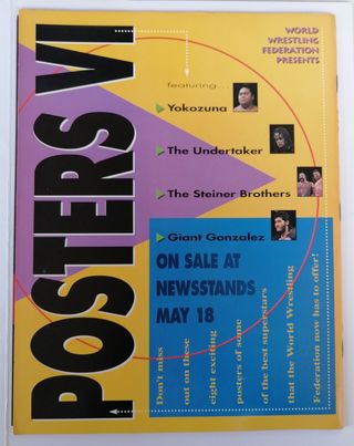 WWF WWE Magazine wrestling vintage giugno 1993